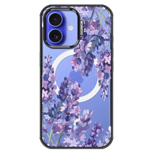 Coque Magnétique iPhone 16 Antichoc Lavande Protection Militaire