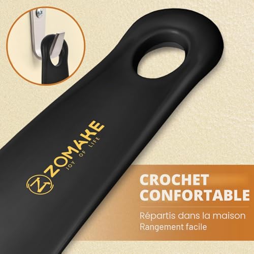 ZOMAKE Chausse Pied Plastique 18,5 cm, Petit Chausse Pied Court Robuste – vue 4