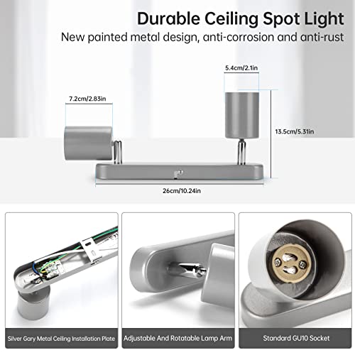 Wowatt Lampada Faretti da soffitto Orientabili