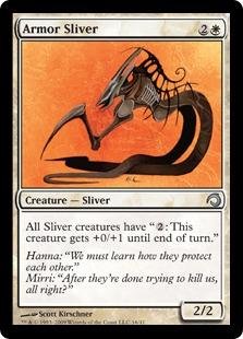 Amazon.com: Magic: the Gathering - Armor Sliver - Premium