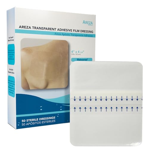Areza Medical Transparent Adhesive Film Dressing - 4