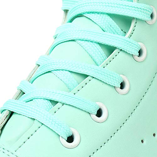 Unisex Roller Skates Double Row Four Wheels High-Top Roller Skates For Beginners Womens Mens Boys And Girls (Green Flash,42) #TOP6