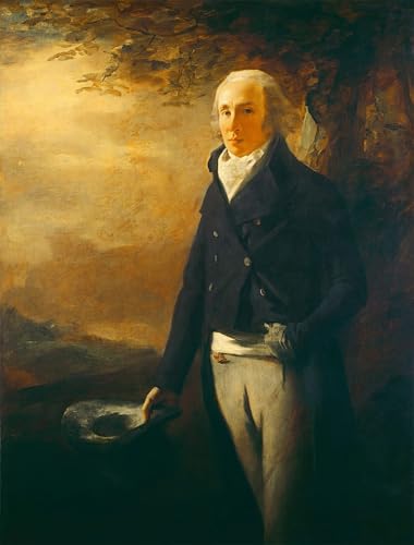 Toile David de Henry Raeburn impression d'art 60x90cm pour habiller un grand mur vide de salon