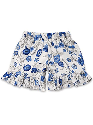 Image of Kids Top and Shorts Sets For Girls (K-4542-LIGHT-BLUE-26)