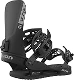 Union STR Mens Snowboard Bindings Black Sz L (10.5+)