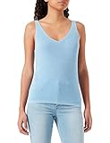 nachhaltig VERO MODA Damen VMNEWLEX Sun SL TOP GA NOOS Pullover Sweater, Blue Bell, XL