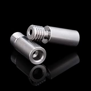 BZ 3D 2PCS Sidewinder X1 Heatbreak Titanium Alloy Kraken Heat Break V6 All Metal Smooth Version for Sidewinder X1 X2 Heatbreak for Chimera +,Cyclops+,Cyclops Plus Muti Color Hotend