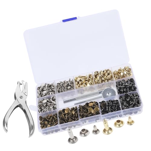 Rivets double calotte KOCKSHION 480 ensembles métalliques avec boîte outils