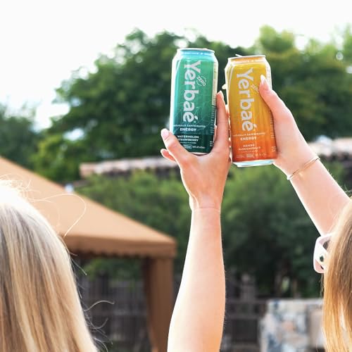 Image of Yerbae Variety Flex Pack, Functional Energy Drink - 0 Sugar, 0 Calories, 0 Carbs. Yerbae is Energized by Yerba Mate, Plant-Based, Healthy Alternative to Sugary Energy Beverages, 16oz cans (12 Pack)