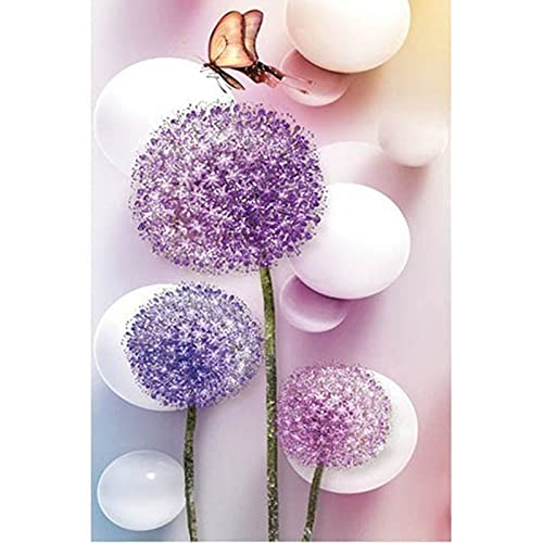 Peinture par Numéro Diamant Hortensia : Kit Anti-Stress Grand Format