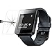 LG W100 Tempered Glass Pinhen LG G Watch W100 Tempered Glass Screen Protector 0.3mm Real Tempered Glass 9H Hardness (LG W100 Glass)