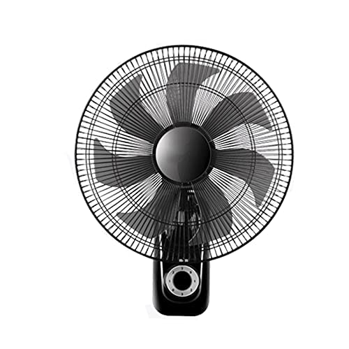 Wall Mount Oscillating Fan with Remote and Timer