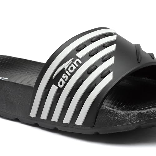 Image of ASIAN Kids SLIDER-32 Daily use Casual Walking Sliders and Slippers Lightweight & Stylish Flip-Flops for Men & Boys