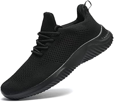 Wrezatro Men's Slip on Walking Shoes - Ultra Light Breathable Non Slip Running Shoes, Casual Fashion...