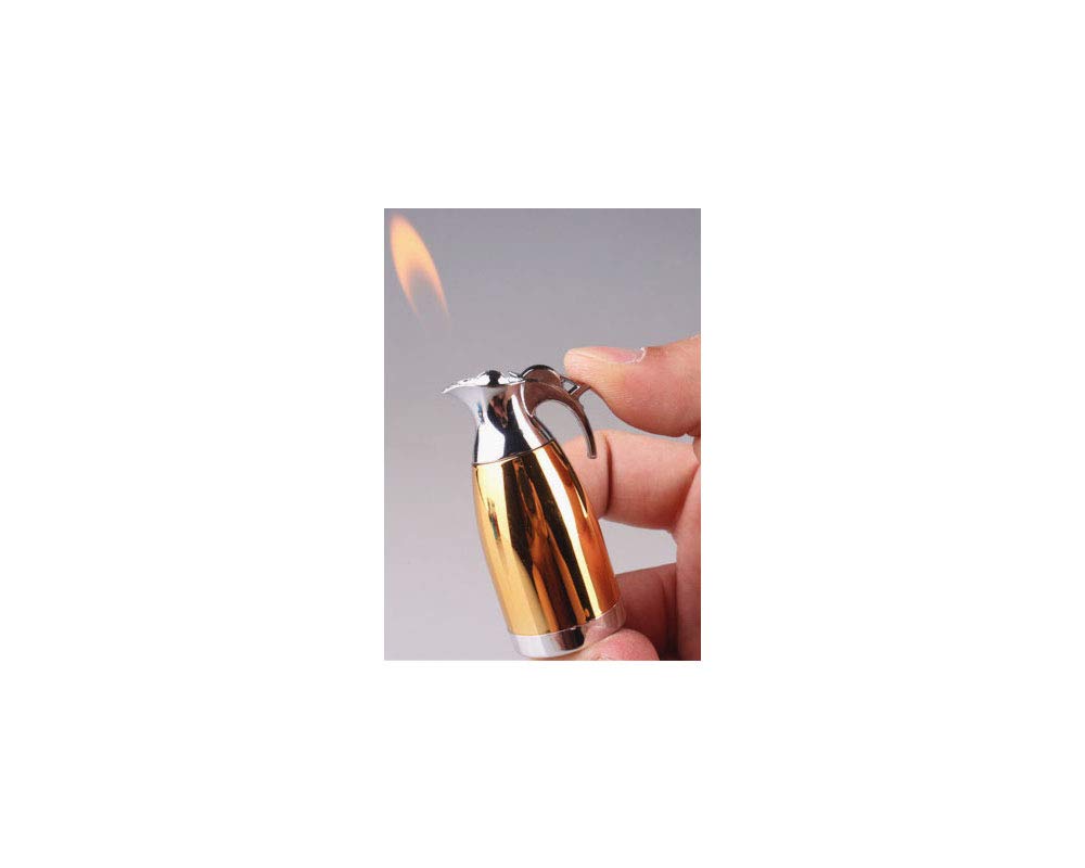 Funny Soft Flame Butane Lighter Hot Water Bottle Design Color Random(Come Without Butane)