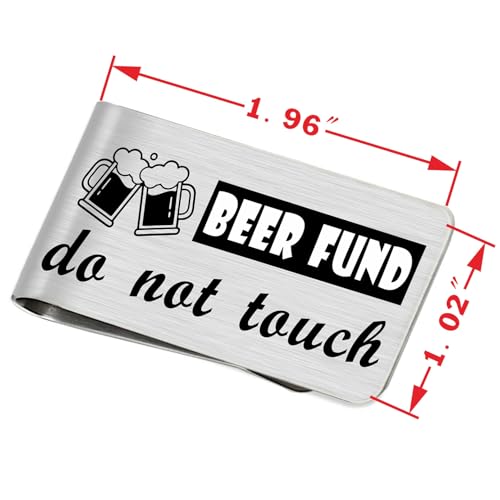 Alotozo Engraved Money Clip for Men - Personalized Thin & Durable Stainless Steel Money Wallet Gift for Dad, Husband, Grandpa2