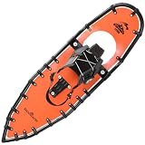 NORTHERN LITES Backcountry 30" Ultralight Snowshoes with Spin Dial Binding System | Made in USA | 50% Lighter Than Other Snowshoes | for Men and Women | Great for Beginners and Experts Alike