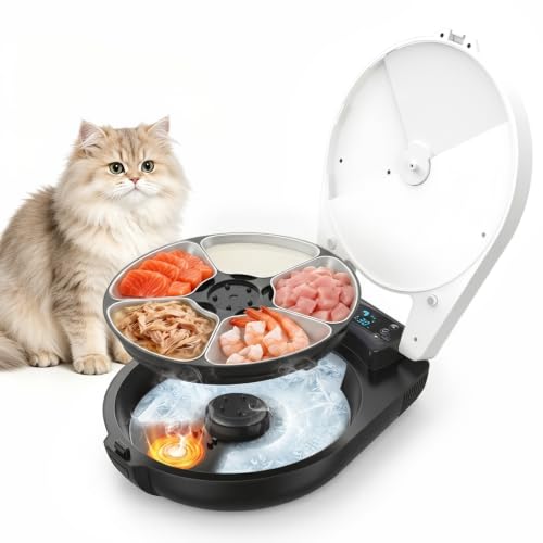 #rémunéré #Amazon<br>Distributeur Nourriture Humide Chat par Semi conducteur Refroidissement