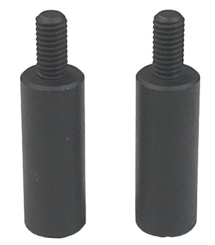 TOP LINE C足汎用カラー マットブラック ステンレス 全長16mm 4個入り TP-5716
