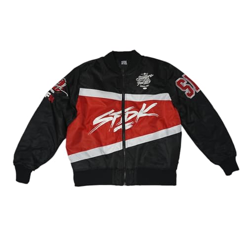 SFDK Chaqueta estilo bomber savage Edición limitada (FR/ES, Letras, XL, Regular, Regular)