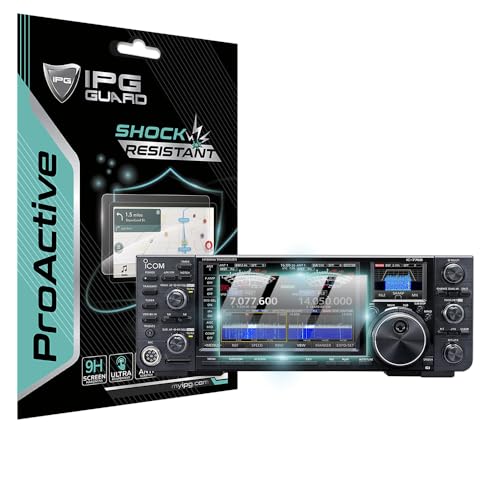 Film protecteur d'écran anti-rayures 9H en nano céramique pour iCOM IC-7760