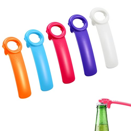 Jarkey - 5 abridores de llaves originales para tarros fáciles, abridores de tapas de latas, pinzas resistentes para ancianos, mujeres y niños, removedor de tarros y tapas de cerveza sin esfuerzo