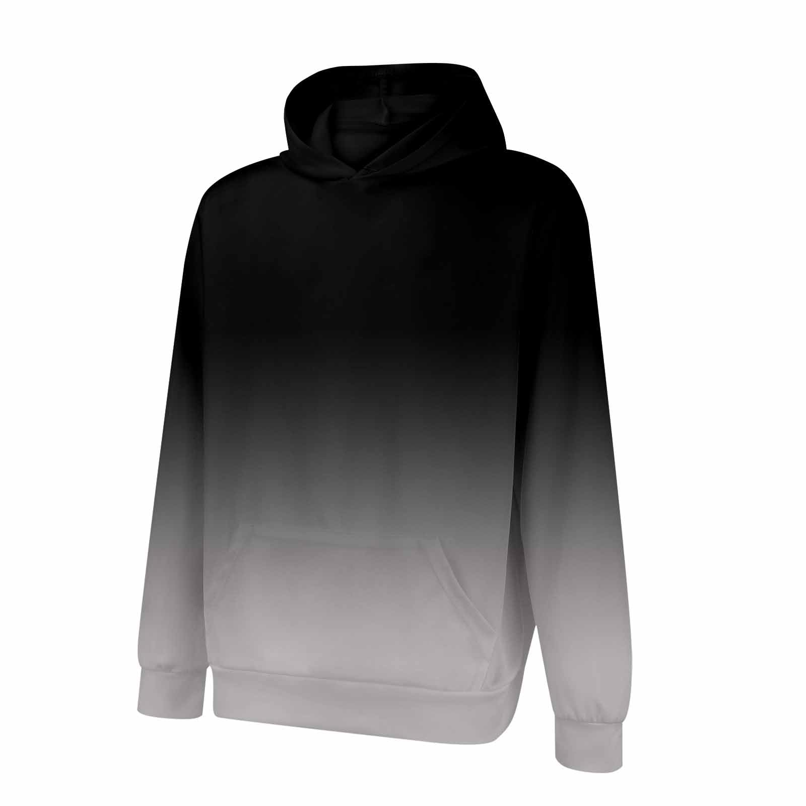 Ropa Protección Solar Sudadera De Manga Larga Otoño para Hombre, Exteriores, Camisa Lana Hombre (Black, XXL) Gym Jersey Corta Verano Mangas El Sol Playa Artículos Pesca Chaquetas