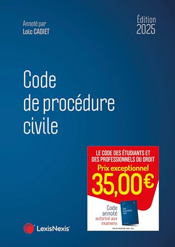 Code de procédure civile 2025 - -55%