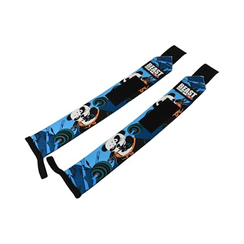 Image of STEIGEN FITNESS ULTIMATE PANDA PRINT Wrist Support Wraps,Wrist Bands For Exercise,Wrist Straps For Gym (PANDA FLEX)
