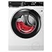 Produktbild AEG LFR7304L4B Waschmaschine, Frontlader, 11 kg, 1400 U/min, freie Installation, Dampffunktion, Inverter-Motor, schnelle Reinigung, Hygiene-Programm, XXL-LCD-Display, Serie 7000, weiß/schwarz, Klasse