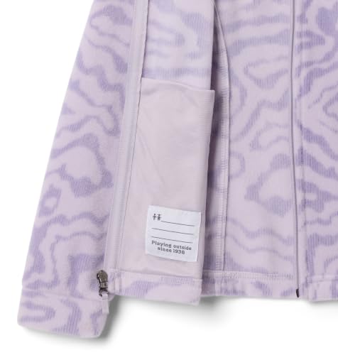 Image of Columbia Girls Benton Springs Ii Printed Fleece