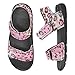 Pointodoor Leopard Print-Pink Sandals for Girls Boys Kids Toddler Fashion Summer Slide Sport Sneakers Anti Slip Sport Athletic Outdoor Sandals Back to School