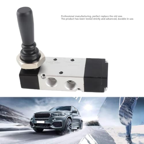 Image of Hand Controlled Air Valve, Aluminum Alloy Pneumatic Air Hand Lever Valve Self-resetting Switch Tyre Changer Assist Helper for coats tire machine parts