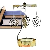 【Aucune installation compliquée】Ces bougeoirs sont conçus dans un souci d'élégance et de simplicité, la conception simple des bougeoirs est facile à nettoyer et peut être utilisée sans installation compliquée, très utile.