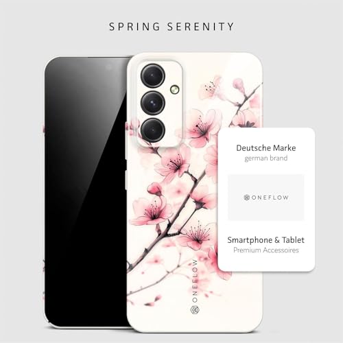 Coque Samsung A54 5G rigide et fine ONEFLOW à motif floral rose