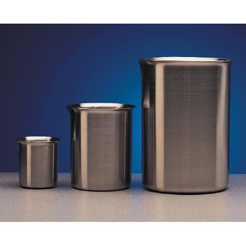 Polar Ware 2000B Stainless Steel Griffin Style Beaker, 2000 mL Capacity