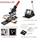Fridge Magnet Button Maker Machine with Paper Cutter, Square Fridge Magnets Badge Maker Machine, 50mm 100/1000 Set Square Button Making Supplies DIY Square Photo Badge Button,1000xAcrylicBadge