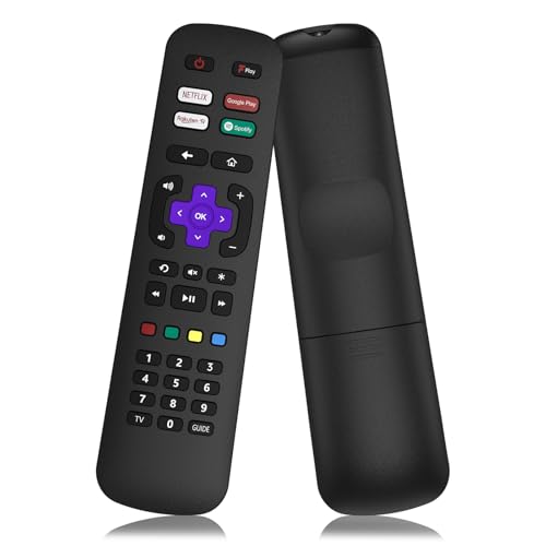 Replacement Remote Control for Roku TV, Compatible for TCL/Hisense/Onn/Sharp/Element/Westinghouse/Philips/Sanyo Roku