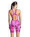 ARENA Powerskin Carbon Glide Kneeskin Open Back Women's Racing Swimsuit Limited Edition Full Body Short Leg One Piece Athletic Tech Suit, Ciclamyn Pink, US Size 32
