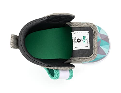 ikiki Sneaks Shoes for Toddlers and Little Kids. Roomy fit Sneakers - Note: Non Squeaking - Vegan Leather Toe and Heel4