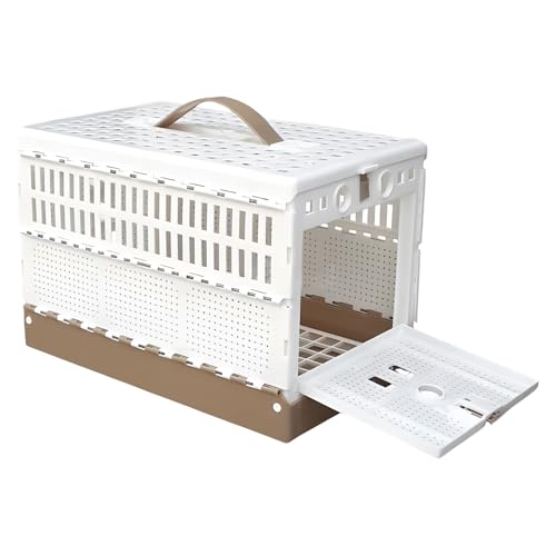 Käfig – ausbruchsicherer, faltbarer Käfig, Vogeldomestikationsträger, für Outdoor, Hof, Reisen...