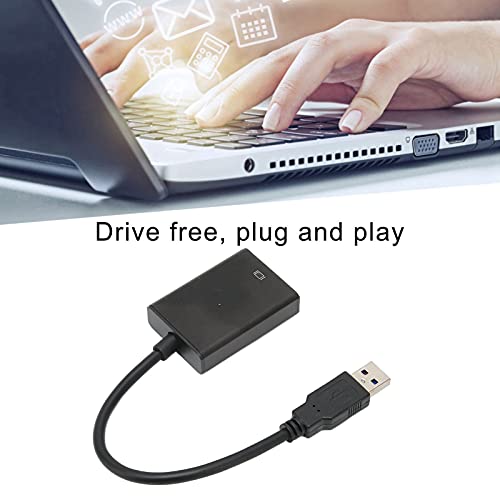 eboxer-1 Adaptador USB para HDMI 1080p HD conversor de cabo de áudio e vídeo, conversor USB 3.0 para
