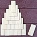 CEDAR ROOFING for BIRD HOUSES / Shake Shingles for Birdhouse, Dollhouse / Craft Supplies/ Scrap Booking / 50 Piece Set