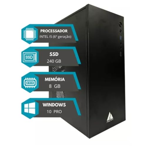 Computador Multipc I5 6ª Geração 8gb Ram Ssd 240gb Win10 Pro