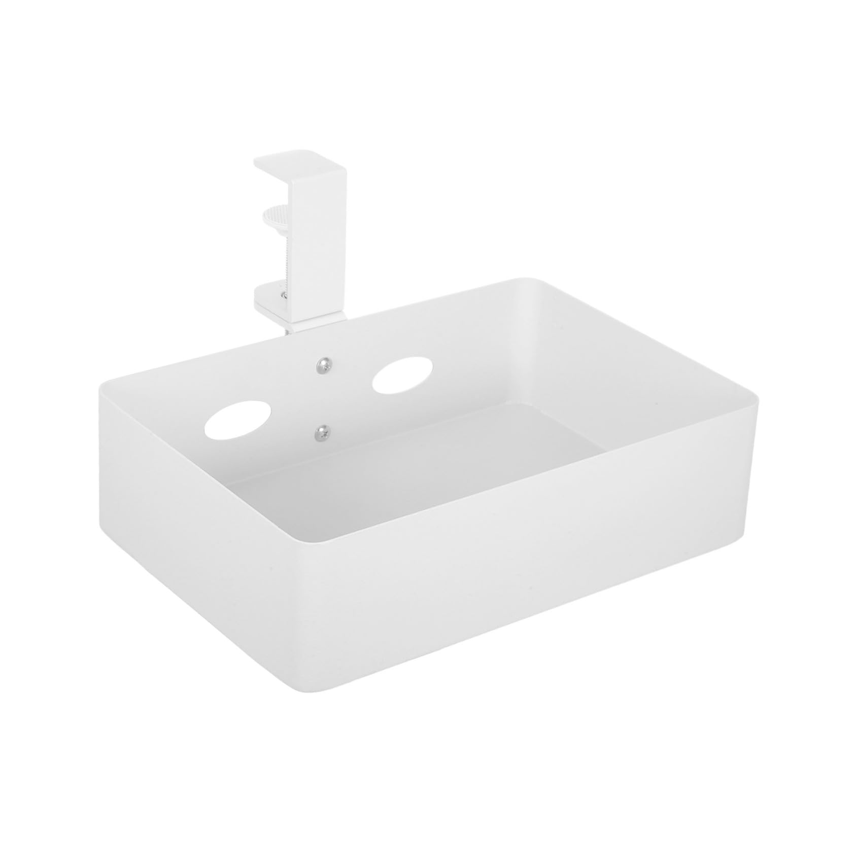 VILLCASE Cestino Portaoggetti in Metallo Organizer Multiuso per Piccoli Spazi con Manico per Facile Trasporto per Cucina Bagno e Dispensa