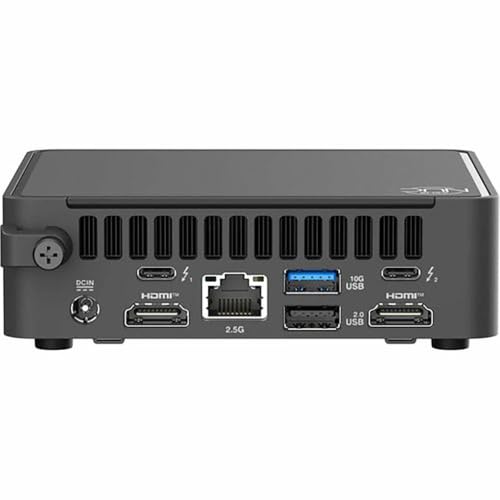 Image of Asus NUC 15 Pro RNUC15CRKU7089CU Desktop Computer - Intel Core Ultra 7 255H - 32 GB - 1 TB PCI Express NVMe SSD - Mini PC - Black