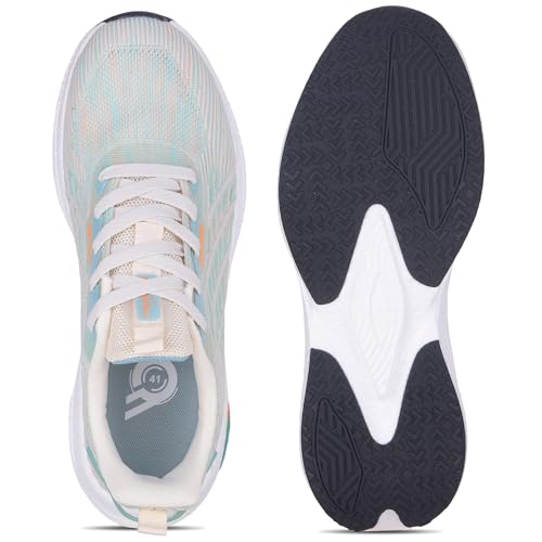 Image of Calcetto Men's CLT-1008 Sports Shoes | Comfortable & Breathable with Foam Insole | Slip-Resistant Lace-Up Footwear