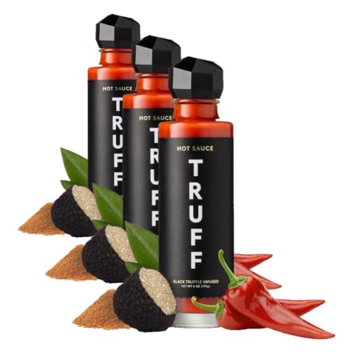 Image of TRUFF Original Black Truffle Hot Sauce, 6 oz (Pack of 3)