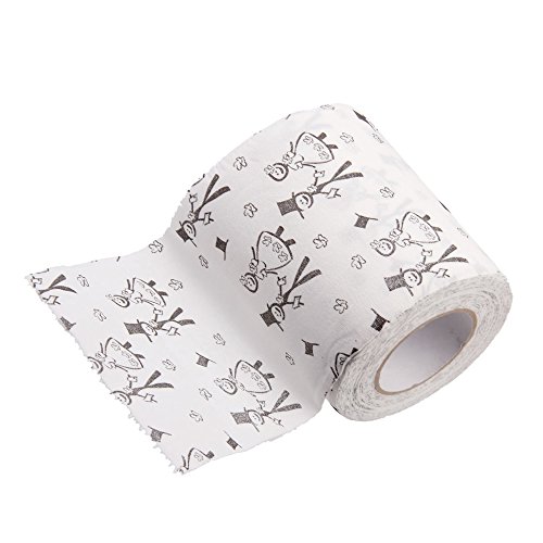 Preisvergleich Produktbild FLAMEER Toilettenpapier Küchenpapier Papierrolle Küchenrolle, passt an jeden WC / Küchen Rollenhalter