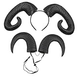 KJOET 1 セット 角 ハロ 装飾 物 ハロ 用 パーティー 牛 ハロ ヘ